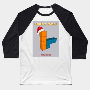 TETRIS PERFECT MATCH Baseball T-Shirt